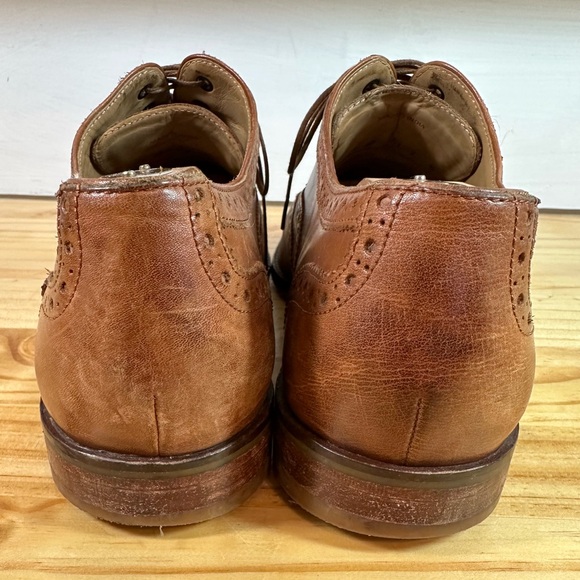 Cole Haan Brown Leather Wingtip Oxford Shoes Size 11 - Picture 6 of 11